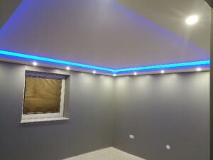 ugradnja led rasvjete u knauf